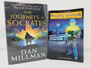 Lot of 2 Dan Millman Books - Way of the Peaceful Warrior / Journey of Socrates - Bild 1 von 8