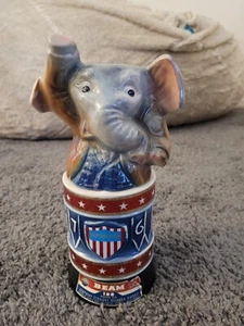 1976 Vintage Jim Beam Republican Elephant Bicentennial Decanter - EMPTY - Picture 1 of 1