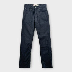 Levi’s 511 Slim Jeans Boys 25x25 10 Regular Black Denim Y2K - Picture 1 of 8