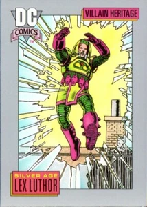 Carte fumetti 1991 Impel DC Cosmic Inagural Edition #26 Silver Age Lex Luthor - Foto 1 di 2