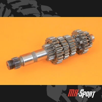 01-05 2001 Raptor 660 660R transmisión OEM eje principal engranajes engranajes Foto 1 de 4