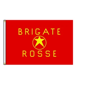 Bandiera Brigate Rosse Poliestere Italia Comunista 60x90 o 90x150cm - Foto 1 di 4