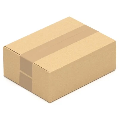 KK VERPACKUNGEN © + Menge wählen + Faltkartons 230 x 170 x 80 mm | Falt Karton braun - 1 wellig
