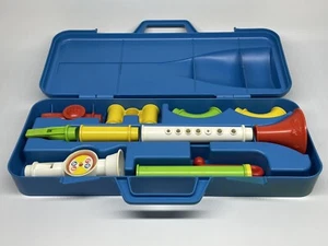 Fisher Price Crazy Combo Horn Set 604 Complete Vintage 1984 - Picture 1 of 7