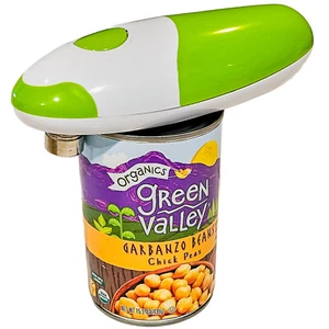 Automatic Hands Free Can Opener  Electric Smooth Edge Safety Battery Operated - Picture 1 of 11