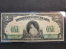 Dominion of Canada, One Dollar, 1917,Series B, No Seal,J.Saunders