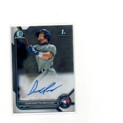 2022 1st Bowman Chrome Damiano Palmegiani Autograph #CPA-DP Blue Jays Rookie RC - Image 1 of 1