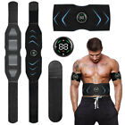 Abdominal Muscle Stimulator Belt Electric Abs Fitness Toning Trainer Sticker Us