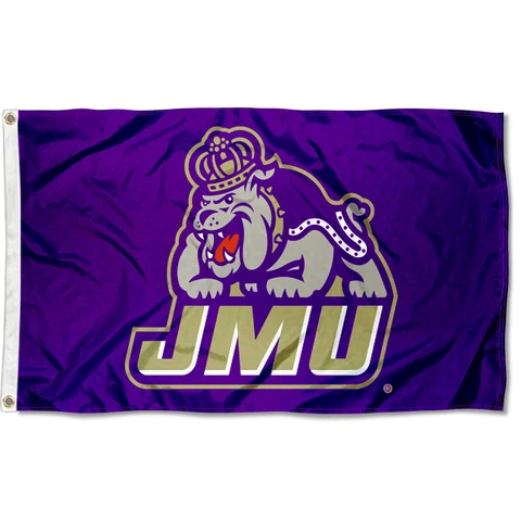 James Madison Dukes New Logo Flag Large 3x5 Cover