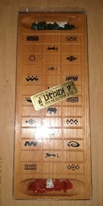 Juego de madera Uthini The African Gammon 1994 vintage nuevo - Imagen 1 de 1