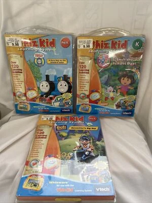 Vtech Whiz Kid Learning System Thomas & Friends&dora&bob The Builder- Brand New! - Image 1 of 4