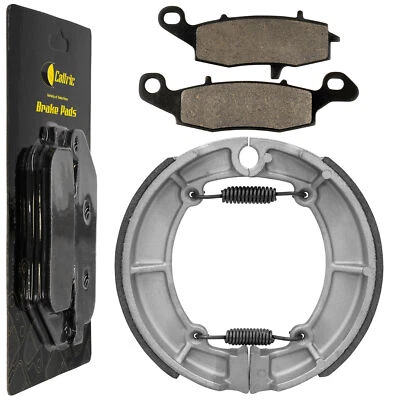 Front Brake Pads & Rear Shoes for Kawasaki VN800B Vulcan 800 Classic 1996-2005 - Image 1 of 4