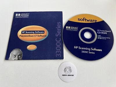 HP Scanning Software 3300C Series - PrecisionScan LT CD-Rom - PC Windows - 1999 - Image 1 of 2