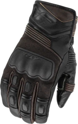 Fly Racing Surveyor Motorcycle Riding Gloves - Brown - Size XL - Image 1 of 2