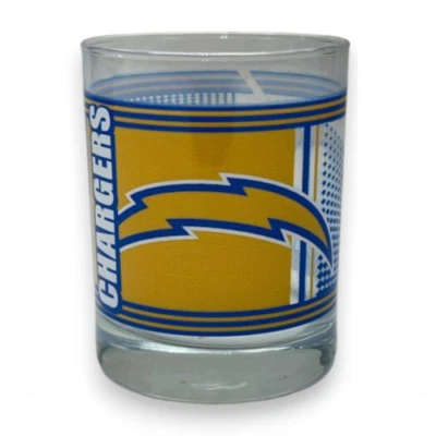 Los Angeles Chargers рюмка бокал вино чашка коктейль виски камни 13 унций NFL товар - Изображение 1 из 4