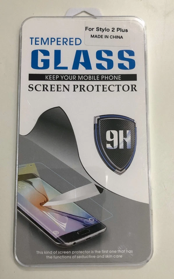 9H ULTRA CLEAR TEMPER GLASS SCREEN PROTECTOR For LG Stylo 2 Plus USA - Image 1 of 1