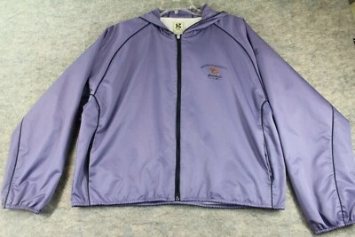 Arizona Diamondbacks Jacket XL Baseball Women's Purple Full Zip Extra Large Hood - Image 1 of 4