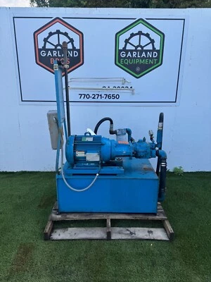 Pacote de energia hidráulica 20 HP, bomba de palhetas Nachi VDC-3B-1A3-E20, tanque de 85 galões - Imagem 1 de 4