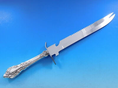 Eloquence by Lunt Sterling Silver Ham Slice Hollow Handle WS 11 7/8" Custom Made - Image 1 of 4