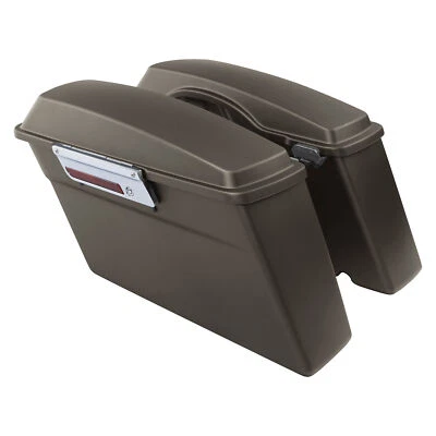 Left & Right Hard Saddlebags Fit For Harley Touring Electra Glide FLHT 1994-2013 - Image 1 of 4