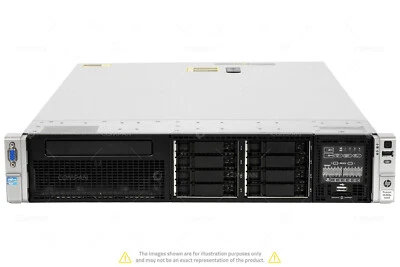 HPE Proliant DL380P G8 8SFF 2x Xeon E5-2650 V2 64 GB RAM Rails - Bild 1 von 4