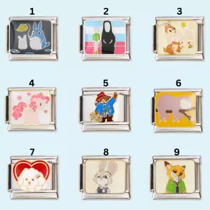 PAMI Charm Italiano Anime Giapponese Cartoon Link Adatto a Tutti Bracciale Classico 9mm - Foto 1 di 19