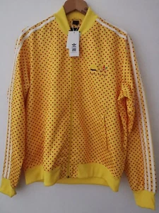 BNWT 2014 Adidas Originals x Pharrell Williams Yellow Track Top Jacket XL * NEW - Picture 1 of 12