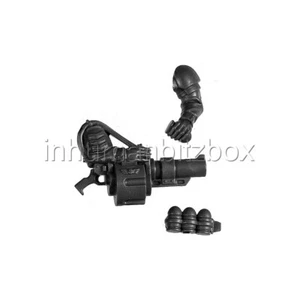 AMCS31 BRAS LANCE GRENADE CADIAN ASTRA MILITARUM WARHAMMER 40000 W40K BITZ 42à44 - Imagen 1 de 1