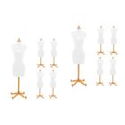 10 Pcs Clothes for Women Outfits Doll Rack Display Hanger Mini