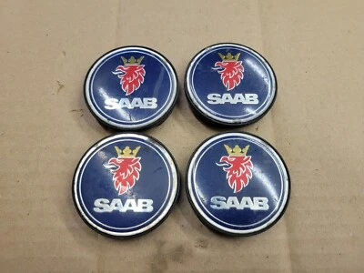 Juego de tapa central de plástico azul Saab OEM 1999-2005 9-3 9-5 5236294 Foto 1 de 4
