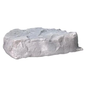 Dekorra Flat Plastic Cover Gray Recyclable Materials Weather Resistance 7 in. H - Picture 1 of 3