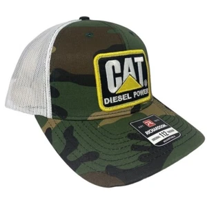 Caterpillar CAT Richardson 112 cappello da camionista a scatto posteriore - Foto 1 di 5
