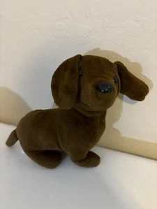 Dan Dee Collector's Choice Brown Dachshund Dog Plush Stuffed Animal 8" - Picture 1 of 5