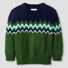 Cat  Jack Baby Boys' Zucchini Green Pullover Sweater - 12Months, 18Months
