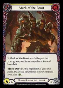 3x Mark of the Beast [Yellow] Flesh and Blood - Monarch UNLIMITED M/NM - Picture 1 of 1