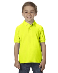 G728B Gildan Youth Double Pique Polo - Picture 1 of 6