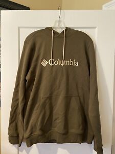 Columbia Men's BROWN Hoodie Sweatshirt and pants - Sz m