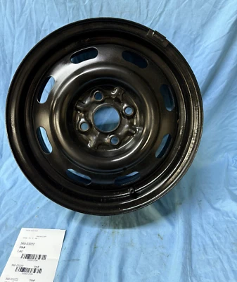 1997-02 FORD ESCORT STEEL WHEEL 14X5  4 LUG 100MM  BLACK OEM F7C61007ACJAAZ - Image 1 of 4
