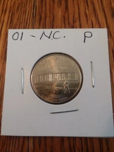 2001 North Carolina State Quarter P Uncirculated - Picture 1 of 2