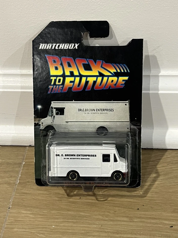 MATCHBOX CUSTOM Back To The Future Doc Brown Van - RARE MINT - RL Custom! - Image 1 of 2