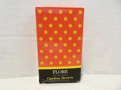 Carolina Herrera Flore Eau de Parfum .13 OZ MINI Sin Usar en Caja Hecho en España Foto 1 de 4