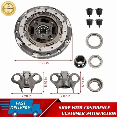 Placa de pressão e garfo de embreagem 12 peças Auto Trans para Ford Focus Fiesta 12-19 - Imagem 1 de 4