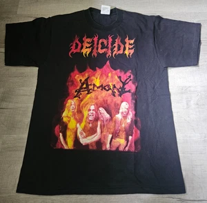 Deicide 1993 Amon Feasting The Beast Large T shirt Vintage VTG Death Metal Rare - Picture 1 of 5