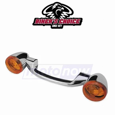 Bikers Choice Rear Turn Signals and Bar for 2005-2017 Harley Davidson FLSTN cd - Image 1 of 4