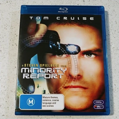 Minority Report (Bluray Region B) Tom Cruise Steven Spielberg - image 1 of 4