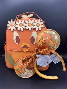 Orange Bird 2023 Epcot Flower And Garden Loungefly & Ears Disney Parks NWT - Picture 1 of 12