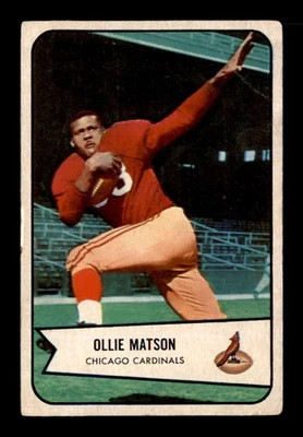1954 年 Bowman #12 Ollie Matson 状况极佳 X3320764 — 第 1/2 张图片
