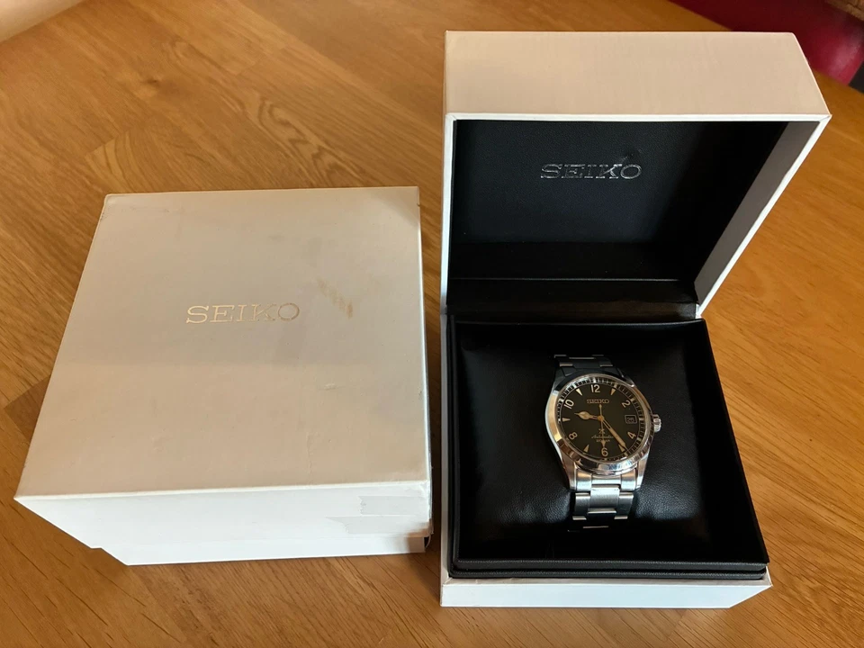 Seiko Baby Alpinist 38mm SPB155J Green - Image 1 of 4