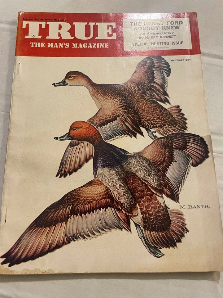 TRUE The Man's Magazine October Special Hunting Issue Henry Ford Story Foto 1 de 2