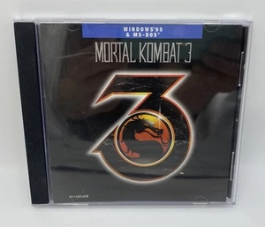 MORTAL KOMBAT 3 PC Game 1995 Vintage Midway Windows 95/ DOS , Near Mint Disc ! - Picture 1 of 5